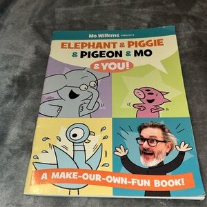 !*KIDS BOOKS 4/$10*! Elephant & Piggie & Pigeon & Mo & You! Make Your Own Fun PB